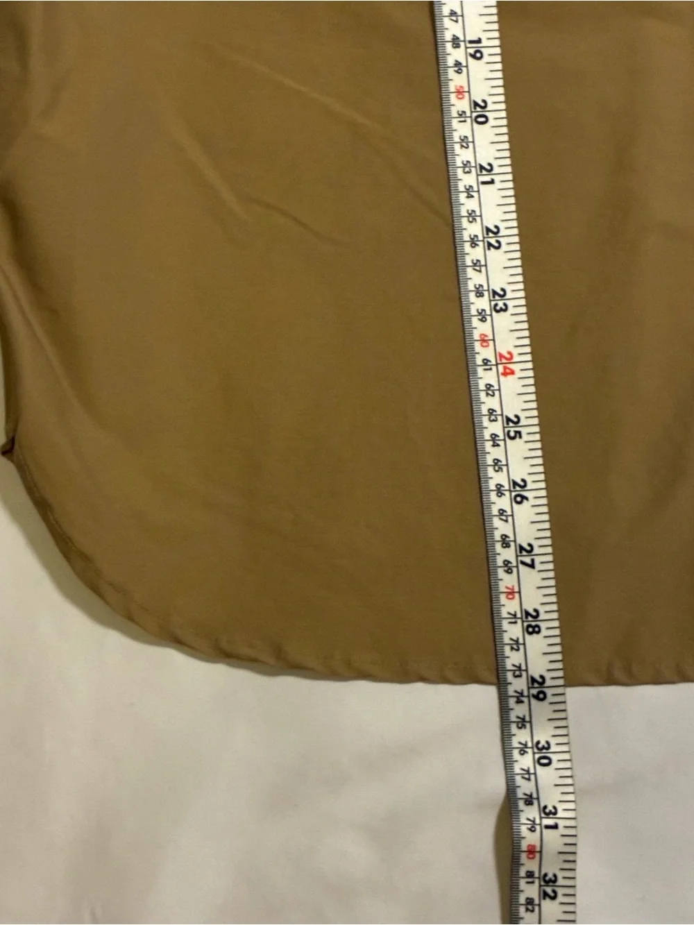 Woolrich Men's Light Khaki Button-Up Shirt Jacket